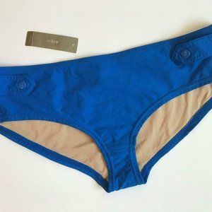 J.Crew $46 Side-Snap Bikini Brief Bottoms B5808